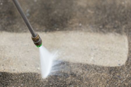 Concrete cleaning